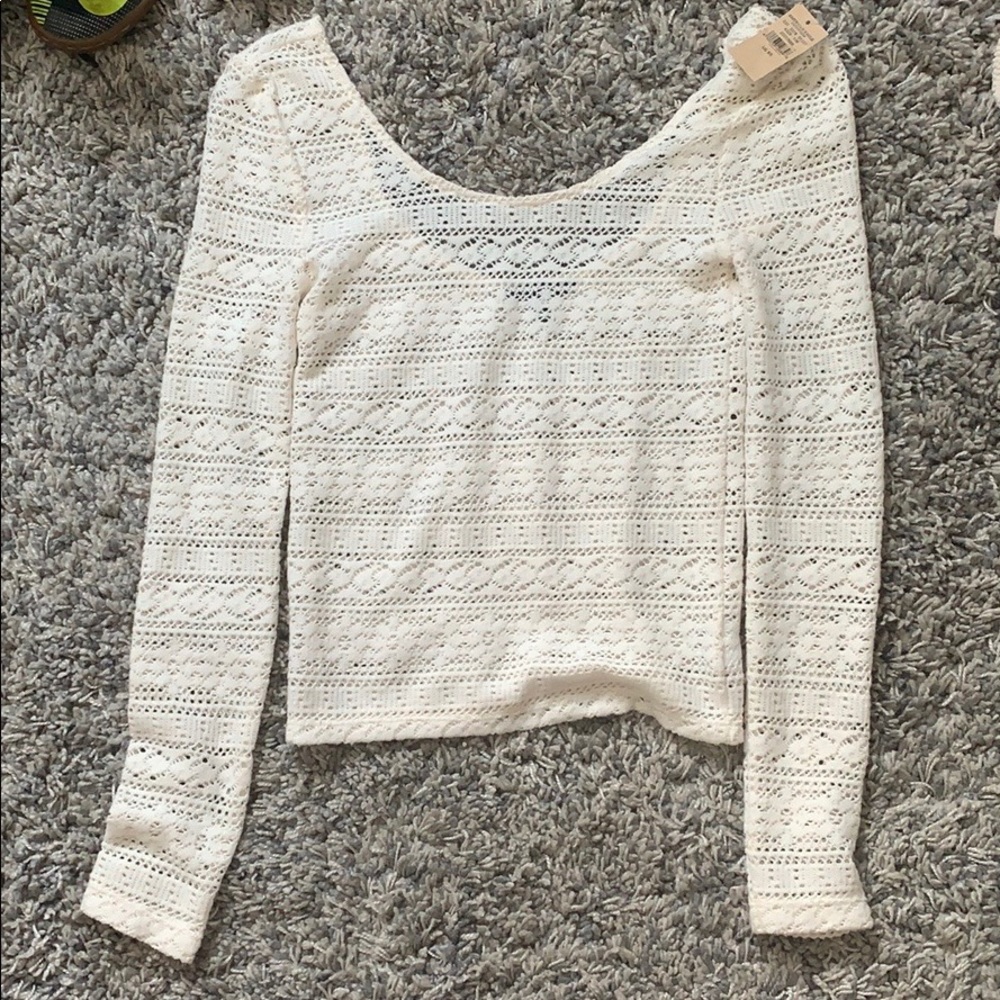 White American Long Sleeve Top